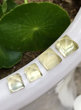 天然黄水晶绕线镶嵌戒指吊坠