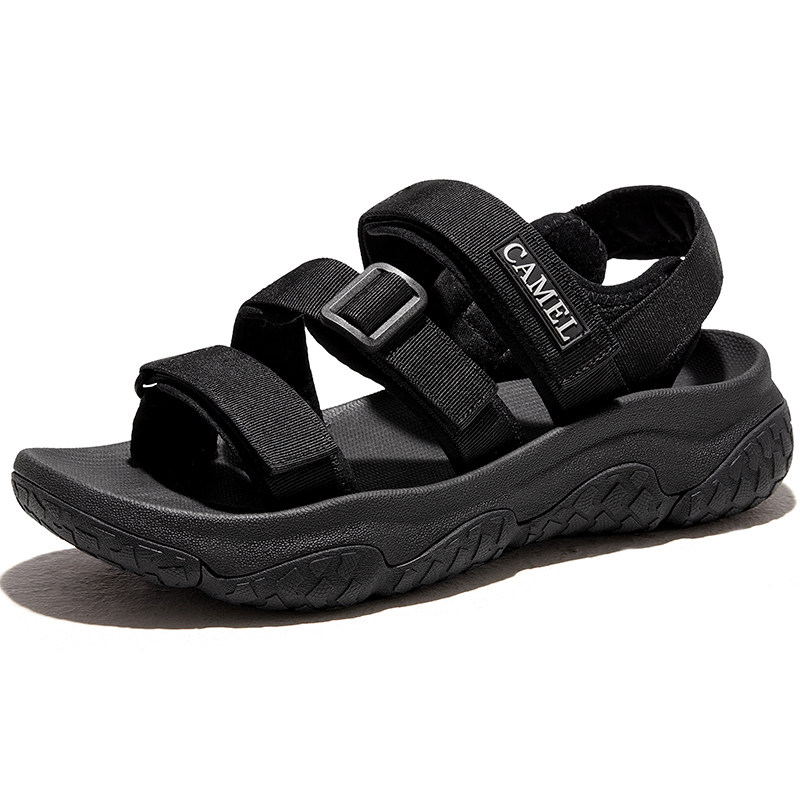 骆驼户外凉鞋男士夏季新款溯溪涉水速干沙滩鞋防滑魔术贴运动鞋女,淘宝优惠券,粉丝福利购,淘宝优惠卷