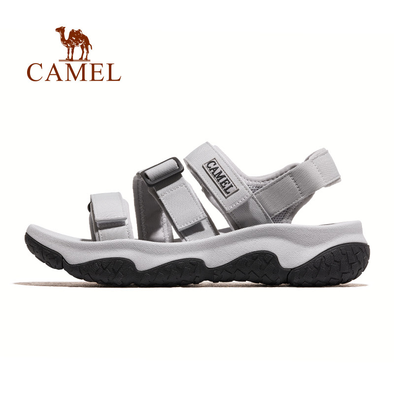 骆驼户外凉鞋男士夏季新款溯溪涉水速干沙滩鞋防滑魔术贴运动鞋女,淘宝优惠券,粉丝福利购,淘宝优惠卷