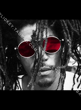 弹簧红色墨镜LICKEY/里脊工业圆