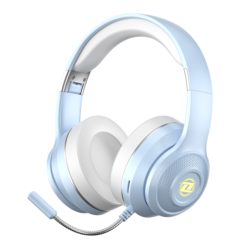 新款无线蓝牙耳机头戴式带麦克风高颜值电竞游戏降噪电脑有线耳麦-图3