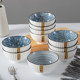 Ceramic Japanese style creative microwave rice bowl