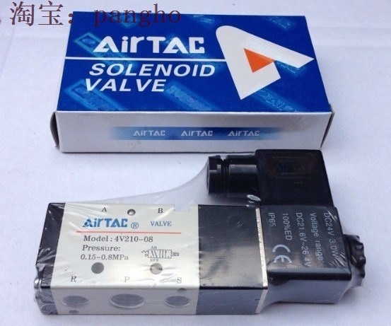 AIRTAC电磁阀/（全新原装正品亚德客4V210-08）4V21008A/4V21008B-图0