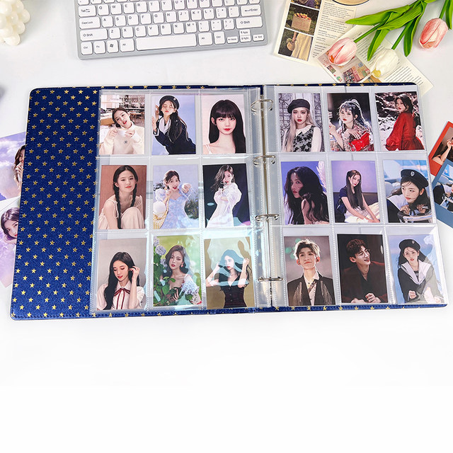 A4 Nine-grid card book inner page postcard storage