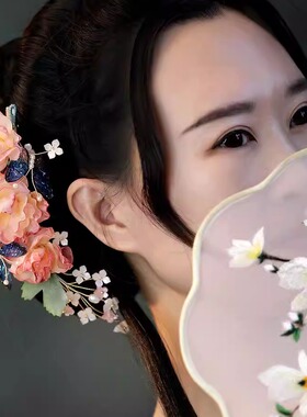 古风仙气簪子盘发发饰发夹唐风