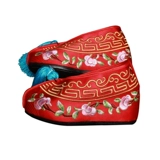 Opera Color Shoes hua dan new Internal High -Level Drama, вышитая цветочная площадка High Huadan обувь пеки