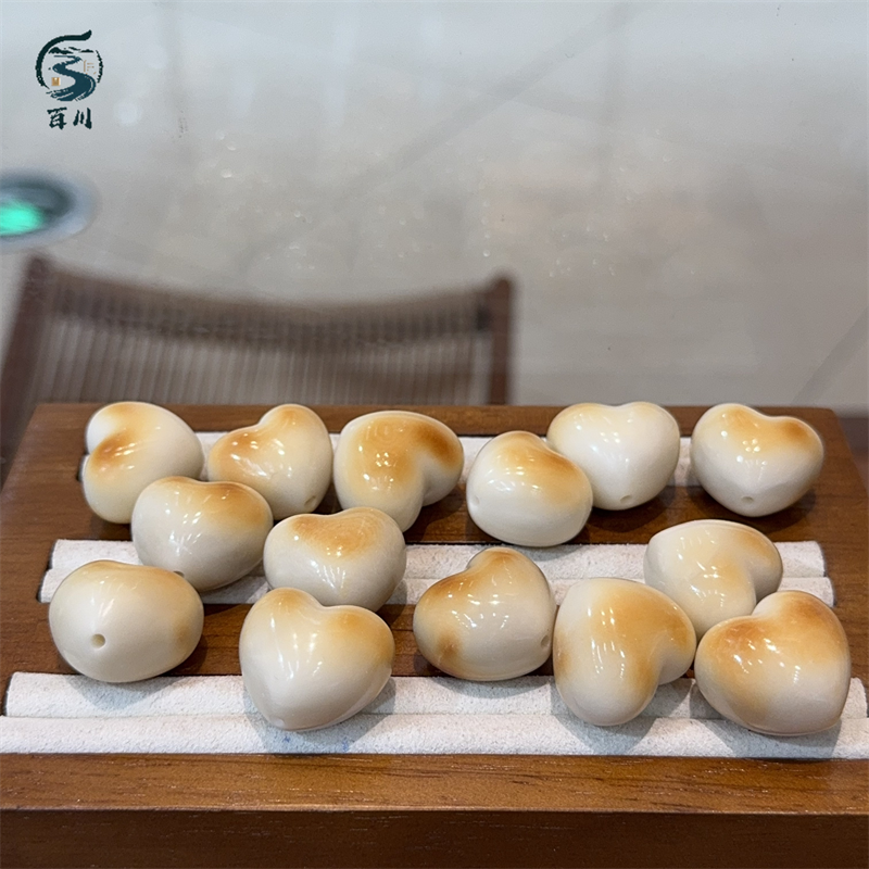 炭烤天然象牙果屁桃diy配件手工编织手绳项链文玩佛珠饰品隔串珠,淘宝优惠券,粉丝福利购,淘宝优惠卷