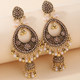 1 ຄູ່ຂອງຄົນອັບເດດ: retro sparkling ເພັດ drop beads ແລະຕຸ້ມແມ່ຍິງ exaggerated temperament 1131