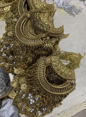 廷复古钱币项链女士毛衣链配饰