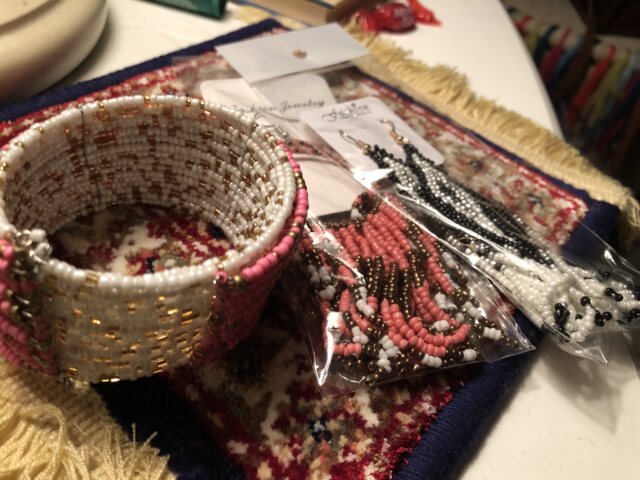 2 Xinjiang ຕວກກີ Nepalese ເຂົ້າ Bohemian beads