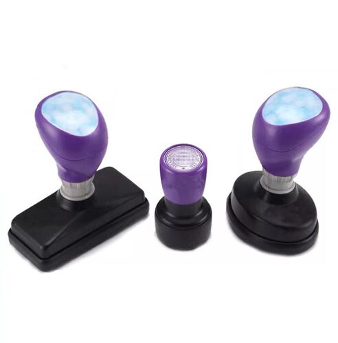 刻香港繁体中英文印章小圆章长条形章地址章外贸印章签字LOGO章椭 - 图0