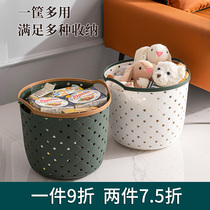 Containing basket for dirty laundry basket Dirty Laundry Basket home finishing clothes Basket Debris Finishing Frame Imitation Vines