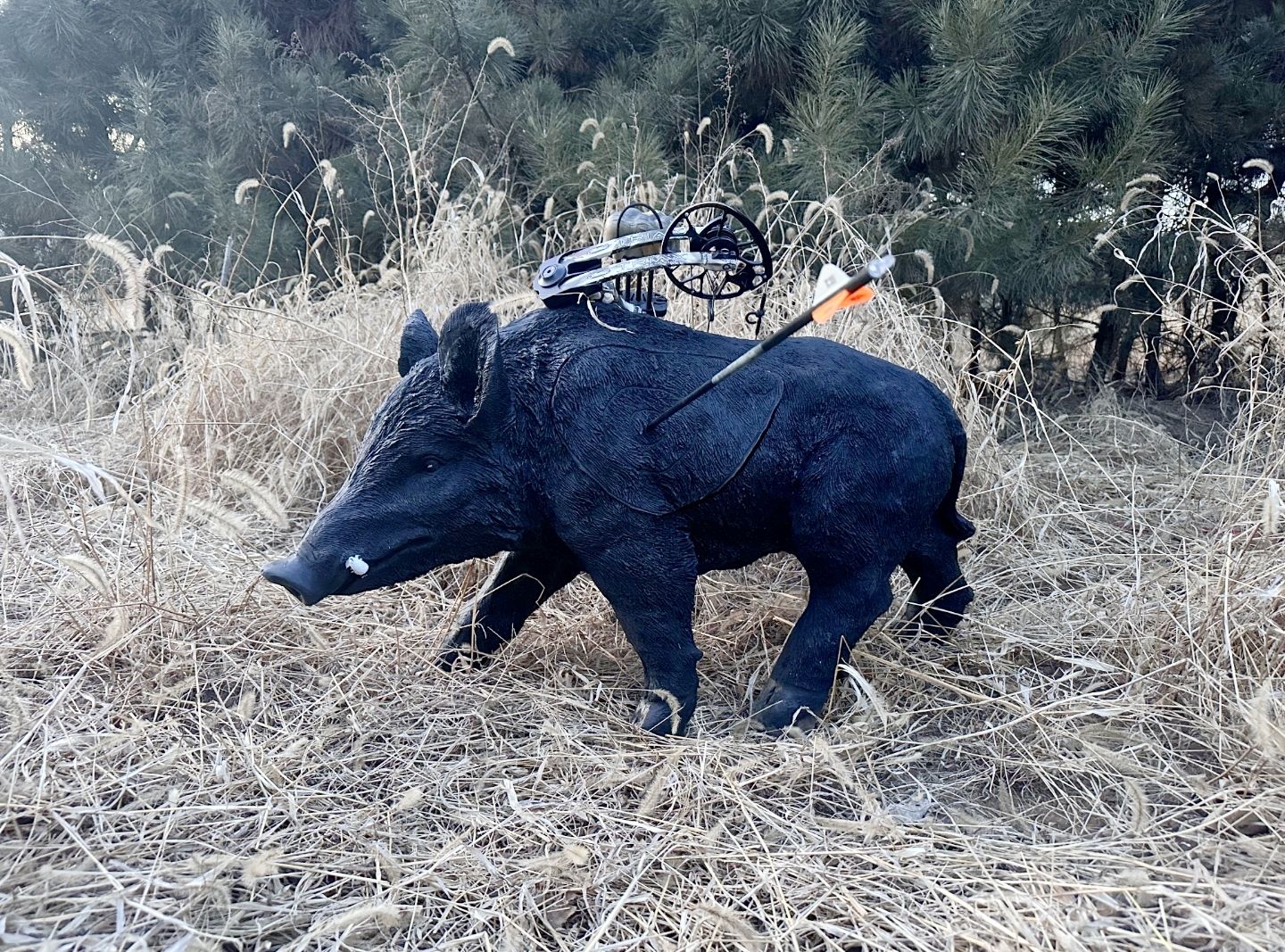 3D靶射箭比赛动物箭靶两用复合弓户外弓箭野猪兔子仿真模型练习靶 - 图0