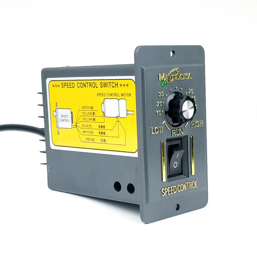 220V US-52交流电机调速器15W25W40W60W90W120W180W250W调速开关 - 图3