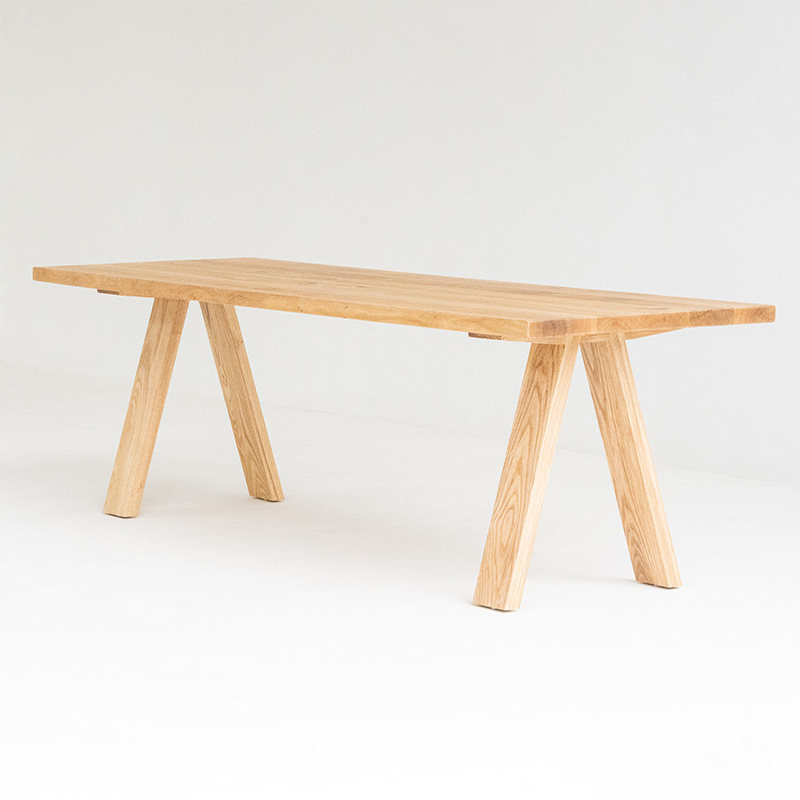 叁几 实木白蜡木桌腿不锈钢碳素钢亚克力支架定制大板桌桌脚铁艺,淘宝优惠券,粉丝福利购,淘宝优惠卷