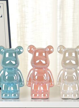 陶瓷装饰品北欧客厅酒柜摆件