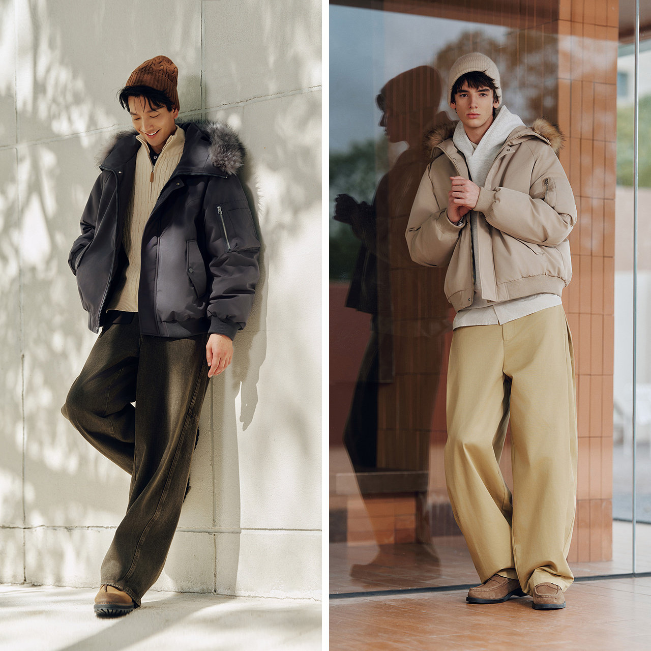 森马羽绒服男冬派克服三防飞行员夹克2025新款可拆卸毛领连帽外套,淘宝优惠券,粉丝福利购,淘宝优惠卷