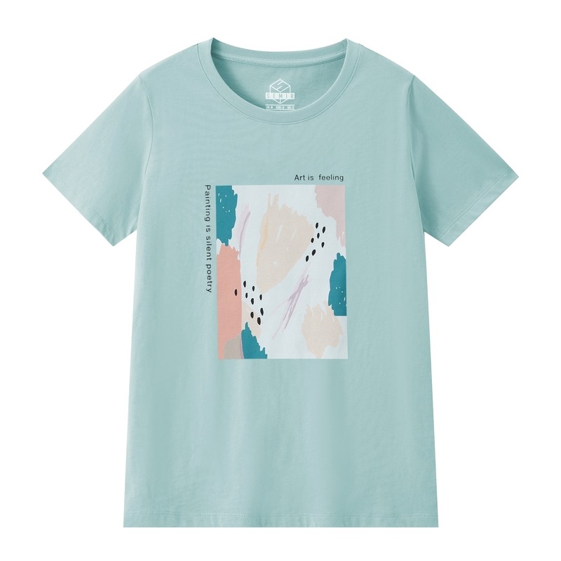 森马短袖2022夏季新款小个子t恤 森马裕伟T恤