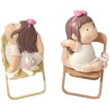 Творческая милая йога девочка -машина на рабочем столе украшения подарка на день рождения подарок для подруги на китайском День святого Валентина Смешная девушка