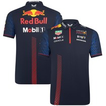 2023F1 new Red Bull Racing Outfit Team Edition Competition Team Polo Round-shirt Male Summer Speed Dry customizable