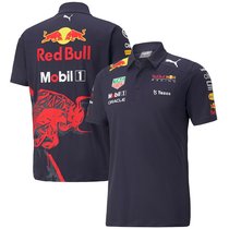 2022 новый летний мужской Red Bull Red Bull Red Bull Racing f1 Team version racing car service Polo work