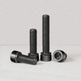 12.9 класс Class Cup Cup Hexagonal Vint Wint -High -Intensity Bolt Bolt Черный кантонский винт с полными зубами m2m3m4m5m6m8