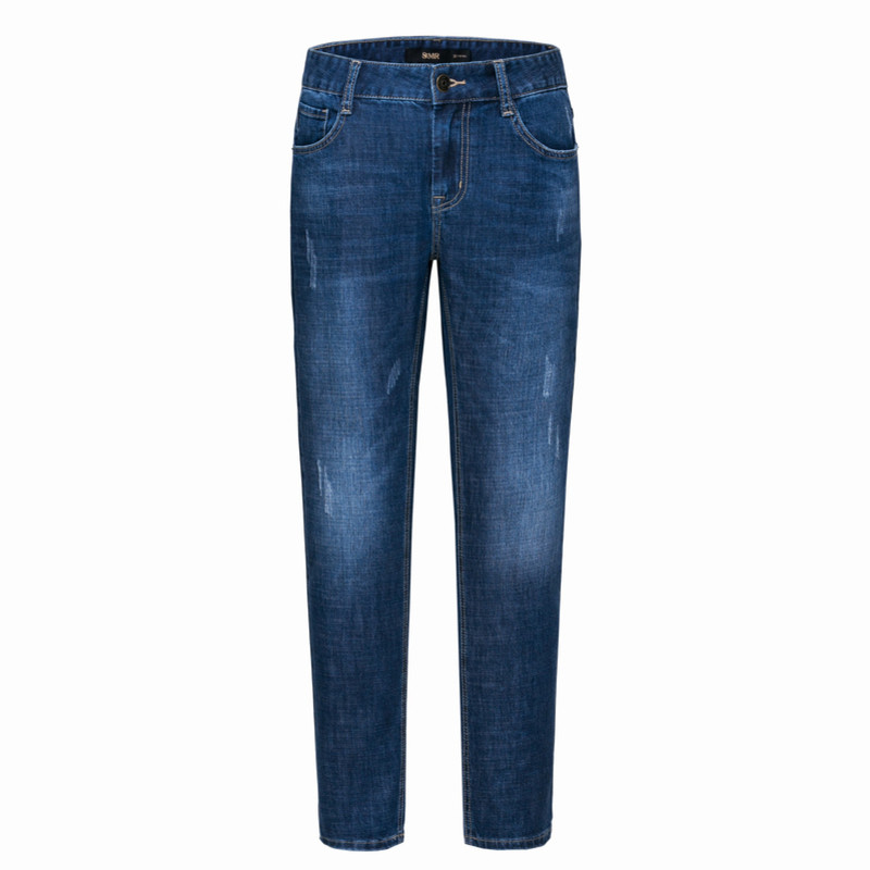 森马2020秋季男士潮流直筒牛仔裤 森马妙步牛仔裤