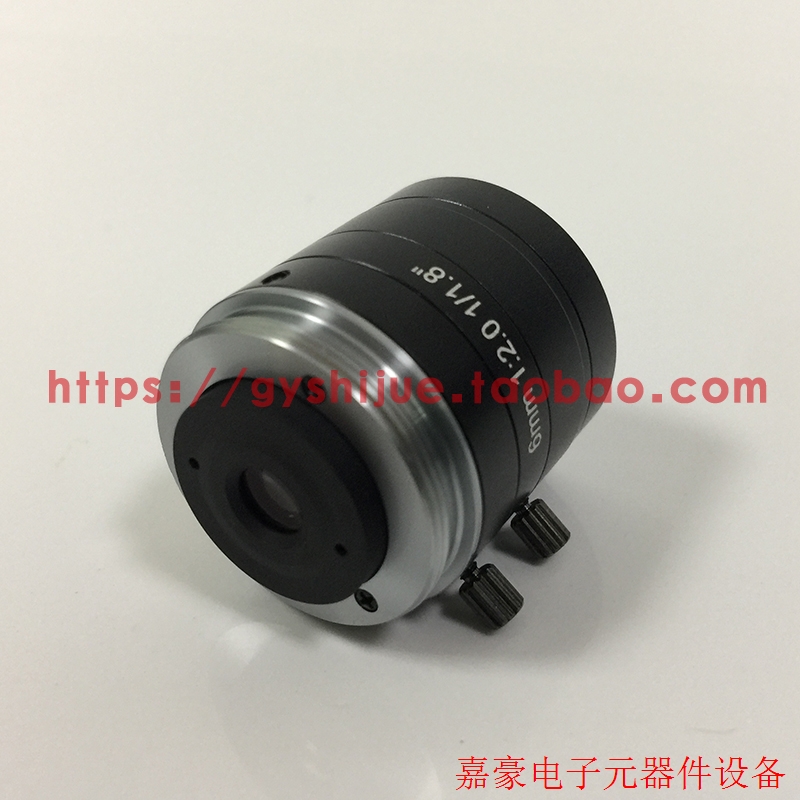 工业镜头8mm C接口 1/1.8 高清无畸变FA定焦镜头 大景深【议价】 - 图2