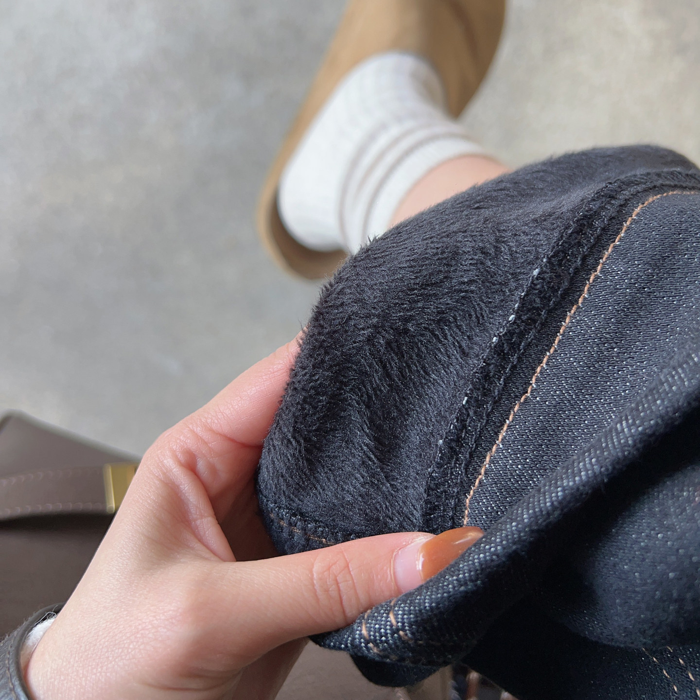 小小家小个子 显瘦窄版加绒刺绣牛仔裤显高小码直筒阔腿裤子,淘宝优惠券,粉丝福利购,淘宝优惠卷