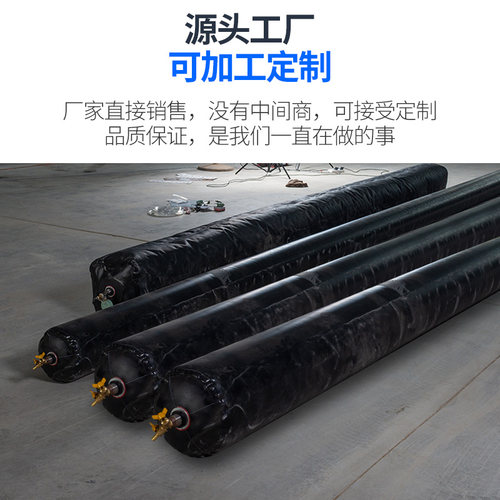 桥梁橡胶充气胶囊芯模浇筑梁板内模圆形八角形空心板橡胶气囊气袋 - 图0