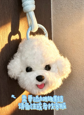 纯手工 泰迪 比熊成品包挂 车挂 配饰可选