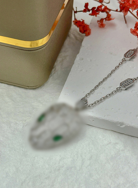 满钻蛇头项链奢华高颜值男女通用