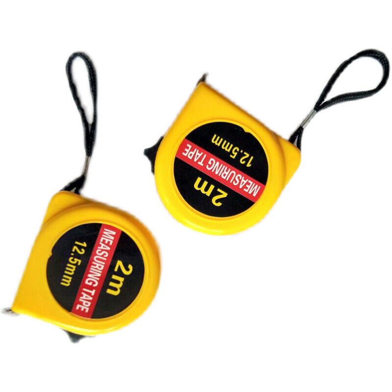 2M盒尺精品钢卷尺定制拉尺钢尺子测量五金工具便携高精度米尺户外