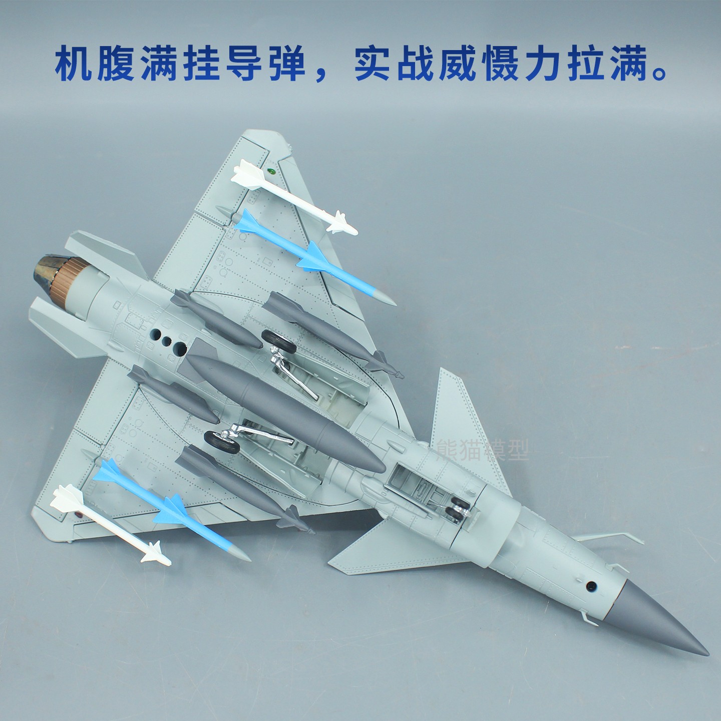 1:48珠海歼十歼10CE战斗机飞机模型J10C送礼仿真合金模型送男友 - 图3