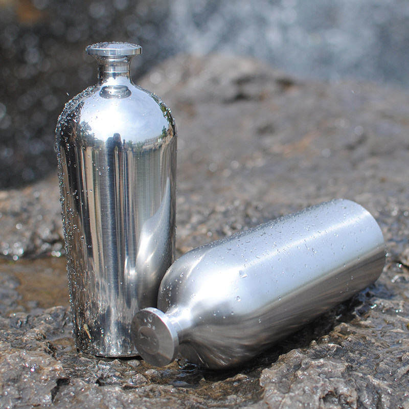 304不锈钢加厚便携户外酒壶空酒瓶家用高档复古随身水壶装白酒坛,淘宝优惠券,粉丝福利购,淘宝优惠卷