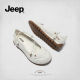Jeep thick-soled Mary Jane women's shoes 2026 new shallow mouth single shoes women's one-legged commuter women's shoes P661W13315
