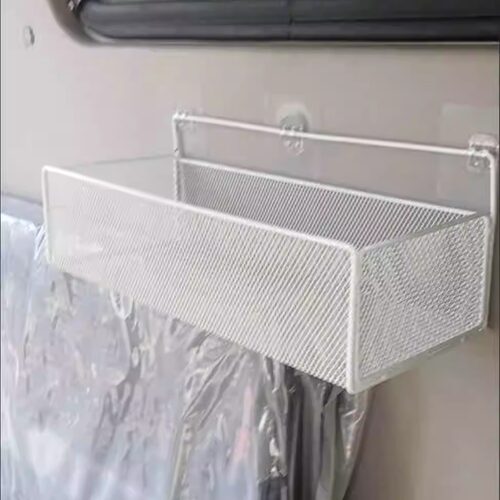适用吊车实用储物挖机置物架挂篮收纳筐多功能挖掘机驾驶室储物盒 - 图3