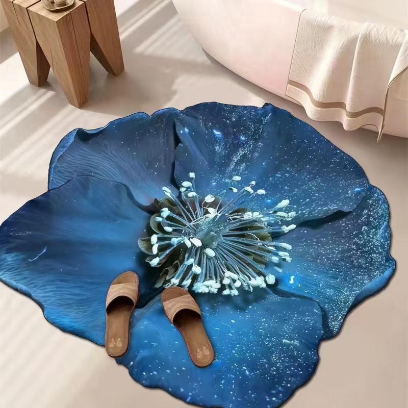 3D异型硅藻泥吸水垫卫生间洗手台防滑脚垫子厕所浴室门口浴缸地垫,淘宝优惠券,粉丝福利购,淘宝优惠卷