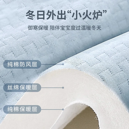 Baby cape, autumn and winter outdoor windbreaker