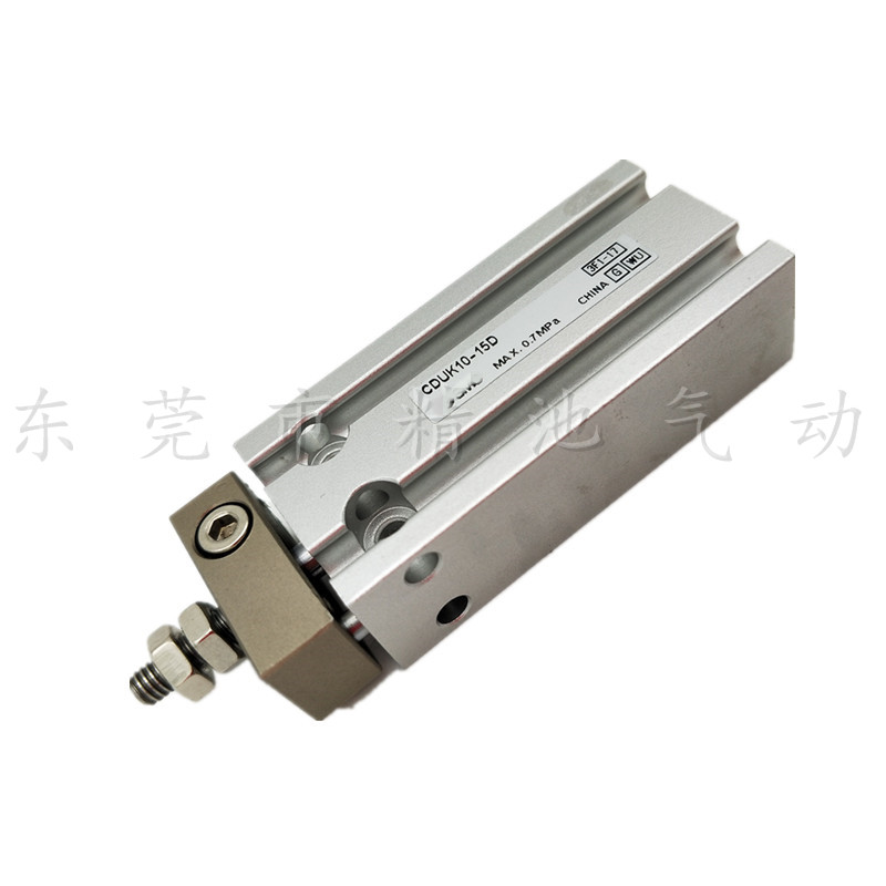 SMC型自由安装型气缸CDUK6/CDUK10-5D/10D/15D/20D/25D/30D全新-图3