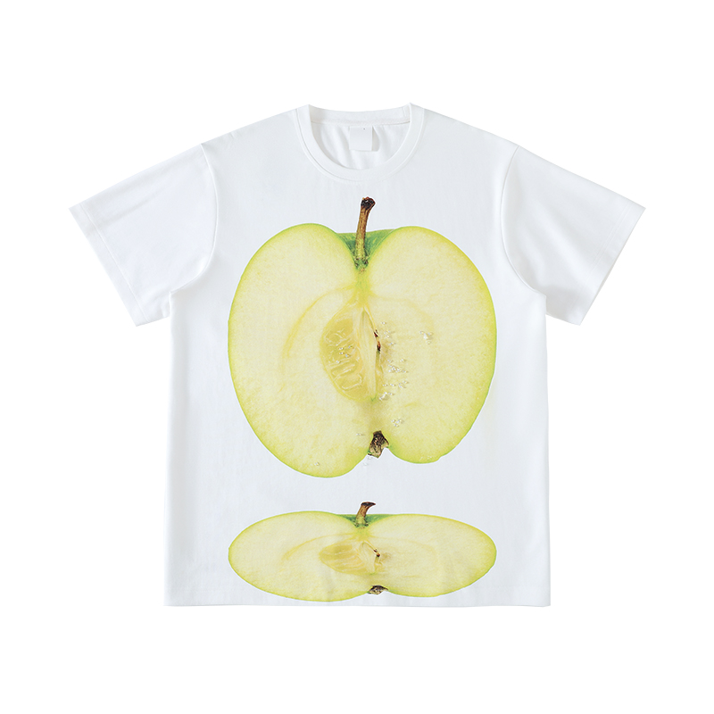 CONP 23SS Green Apple T-Shirt 新鲜青苹果T恤 - 图3