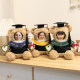 Diy custom photo face doll girls graduation day doll doctor hat ຫມີ graduation season commemorative gift