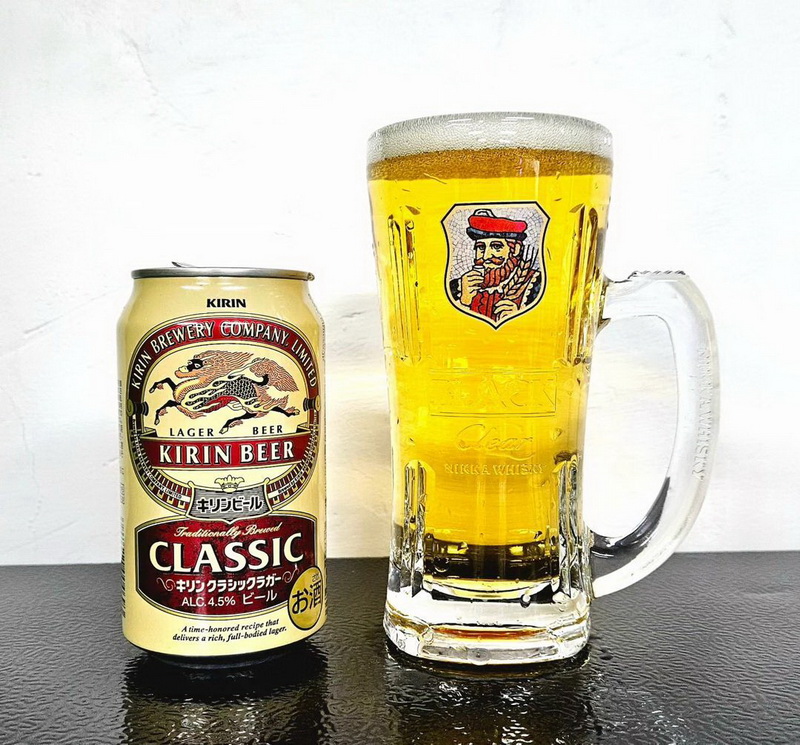 日本进口KIRIN麒麟古典拉格啤酒LAGER CLASSIC经典罐装啤酒350ml-图1