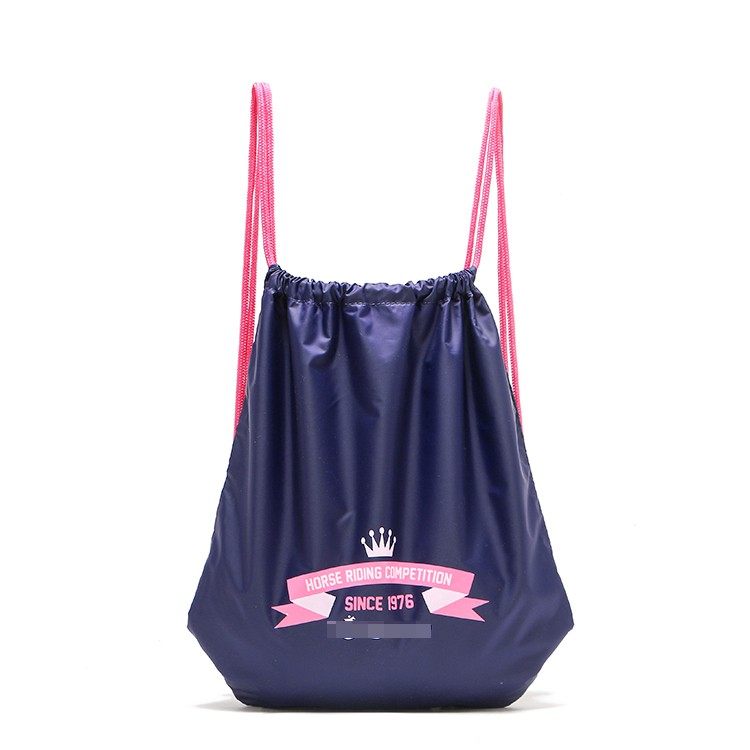 抽绳束口双肩包 大容量女韩版百搭小背包帆布束口袋ins休闲旅行包,淘宝优惠券,粉丝福利购,淘宝优惠卷