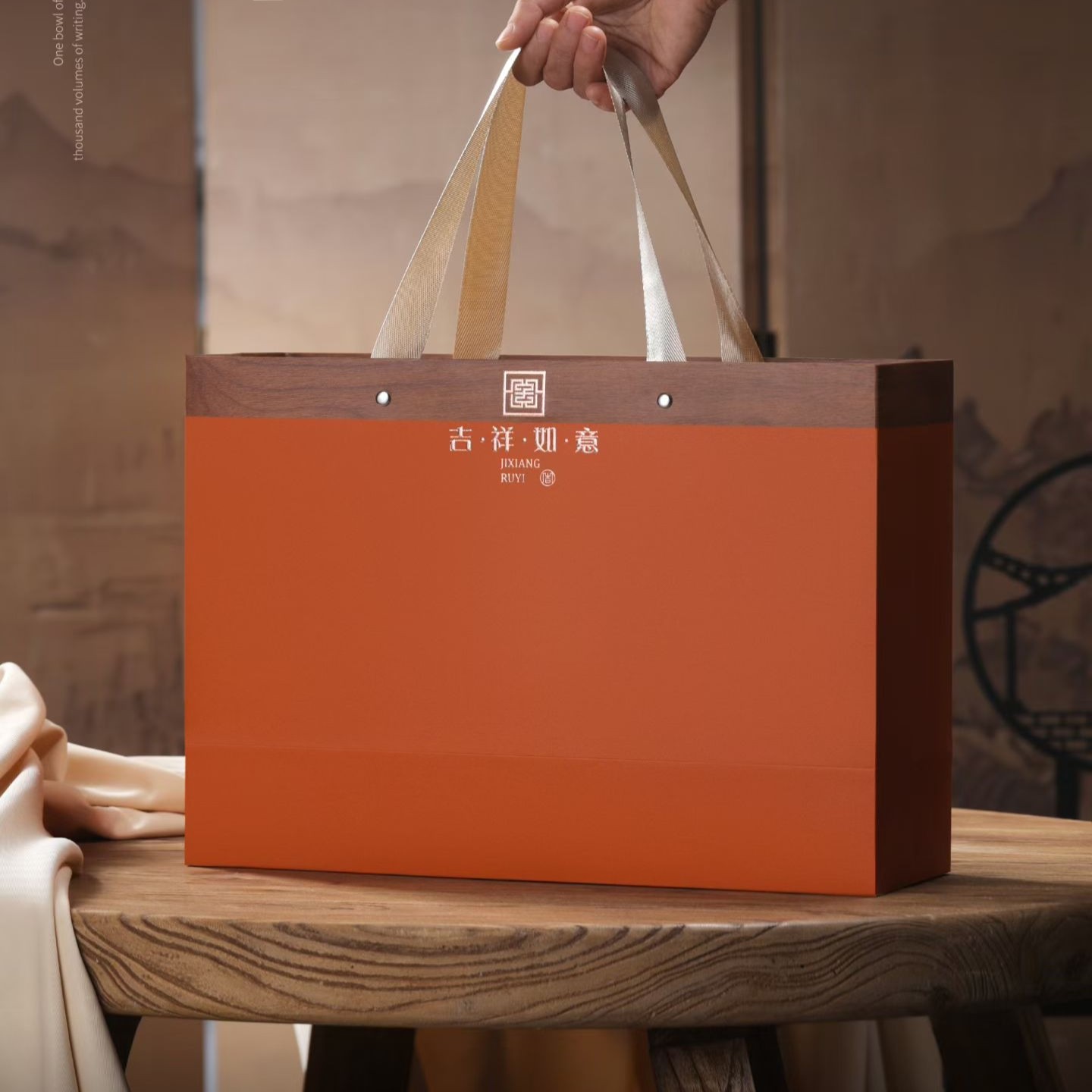 普洱茶礼盒复古357克古树定制寿眉福鼎白茶礼品收纳空茶饼包装盒,淘宝优惠券,粉丝福利购,淘宝优惠卷