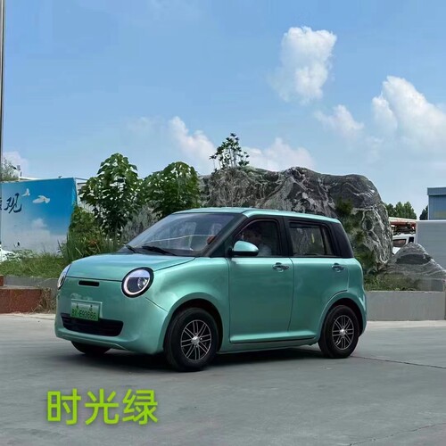 高端电动四轮汽车电轿代步送娃迷你小型家用无驾照糯玉米休闲女士 - 图2