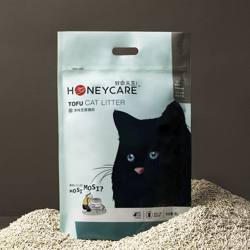 Кошачья кошачья песчаная жизнь хорошая жизнь, натуральный чистый вкус тофу кошачья песчаная кукуруза, изначально дезодорированный без пыль