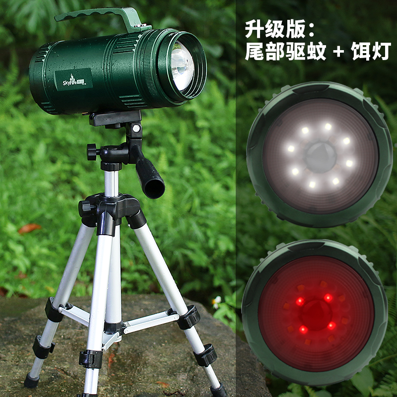 w 四光源 1000 钓鱼灯蓝光夜钓灯强光充电超亮远射台钓白黄紫蓝光 LED w 四光源 1000 钓鱼灯蓝光夜钓灯强光充电超亮远射台钓白黄紫蓝光 LED