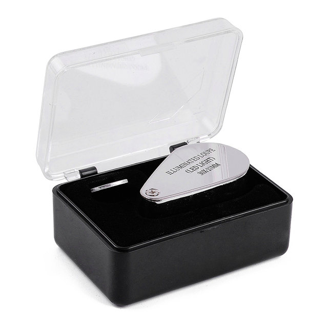 Jewelry magnifying glass, special for jewelry appraisal