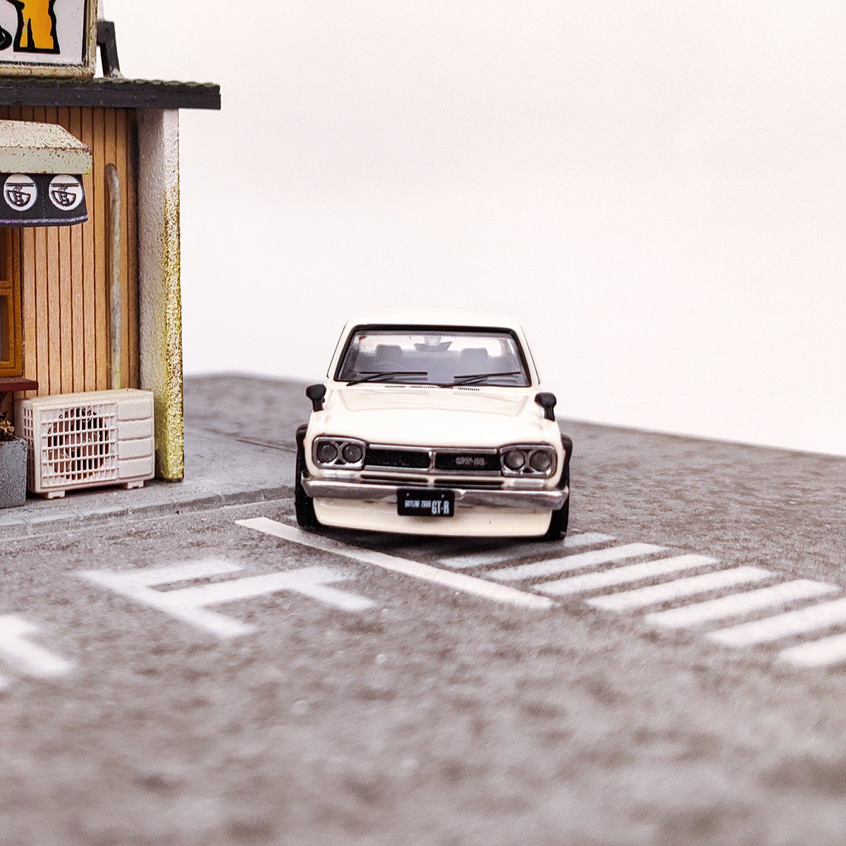 INNO 1:64 NISSAN SKYLINE 2000 GTR KPGC10合金汽车模型收藏-图2